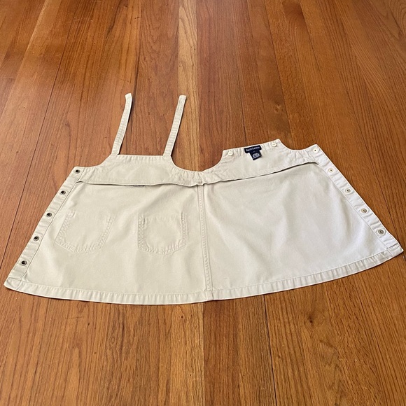 Ralph Lauren Overall Dress With Embroidered Polo Bear - Picture 5 of 8